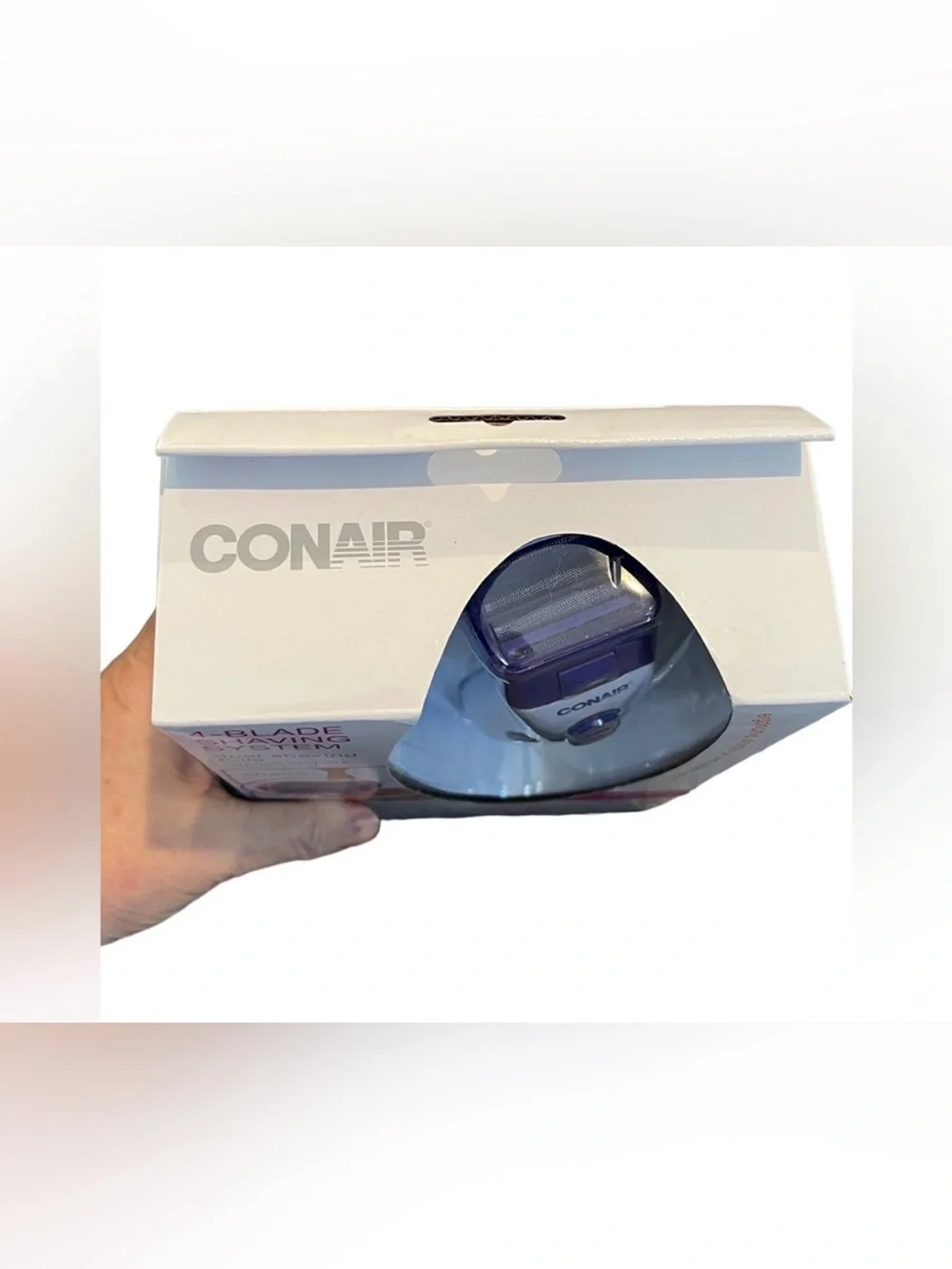 Conair True Glow Dual Foil Shaver NWT